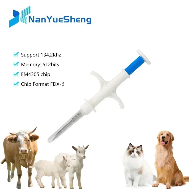 100Pack Animal EM4305 Microchip - ProPawPet.com