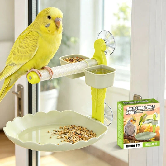 Suction Cup Bird Perch Stand Portable Parrot - ProPawPet.com