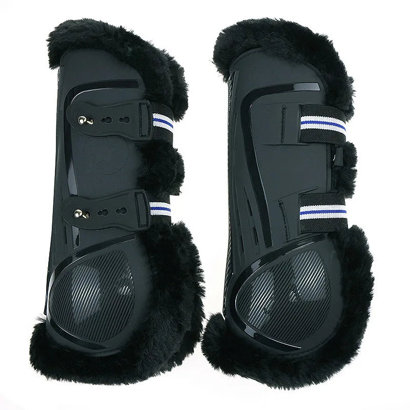 2/4Pcs Horse Tendon Boots PU Padding With - ProPawPet.com