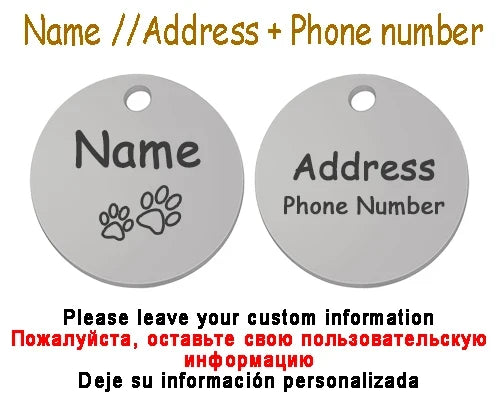 Personalized Pet Cat Dog Name Collar - ProPawPet.com