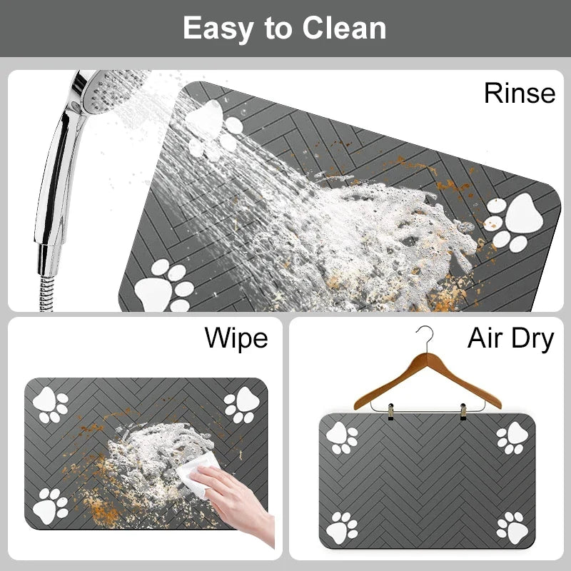Pet Feeding Mat For Food And Water Bowl - ProPawPet.com