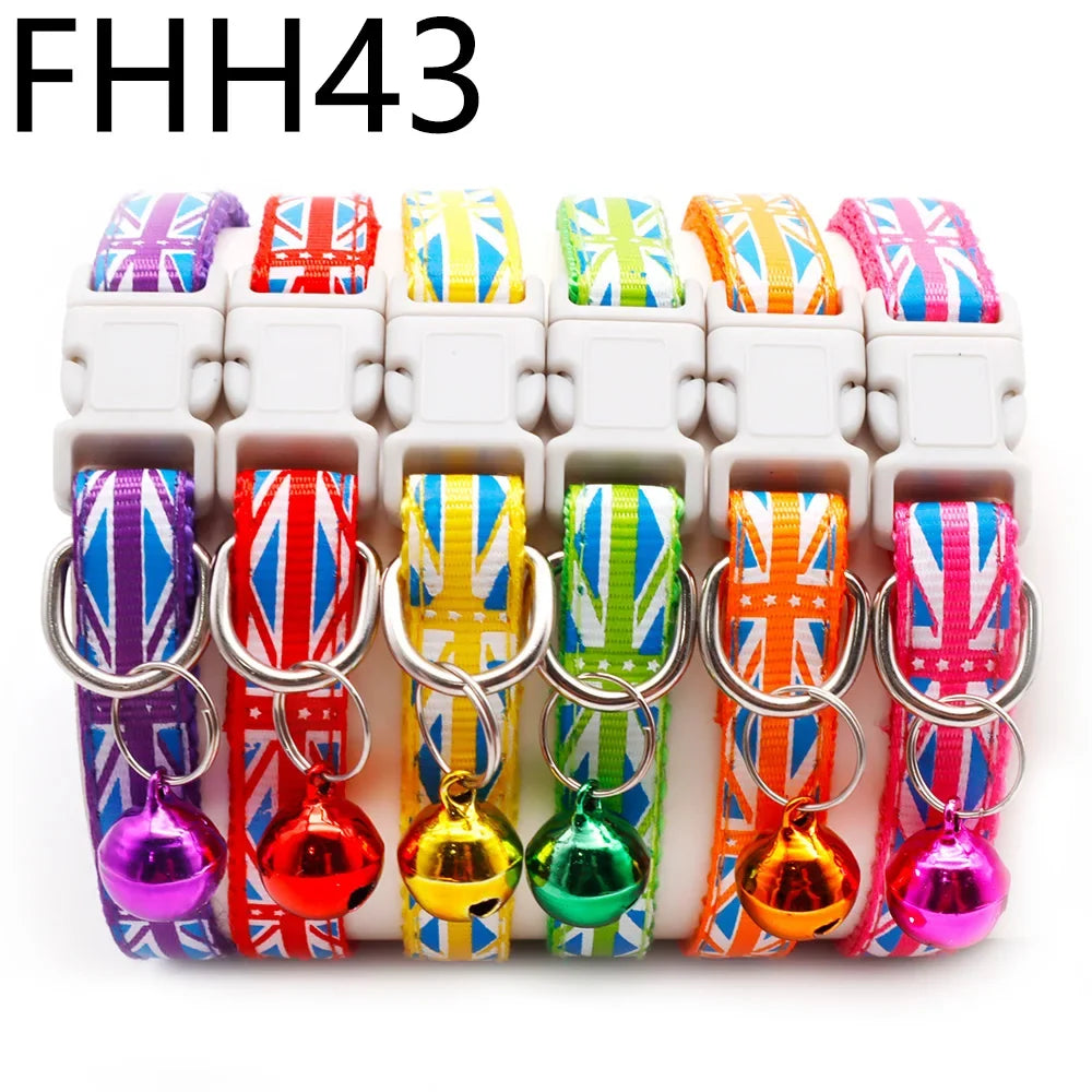 12Pcs Collars Cute with Bells Pet Necklace - ProPawPet.com