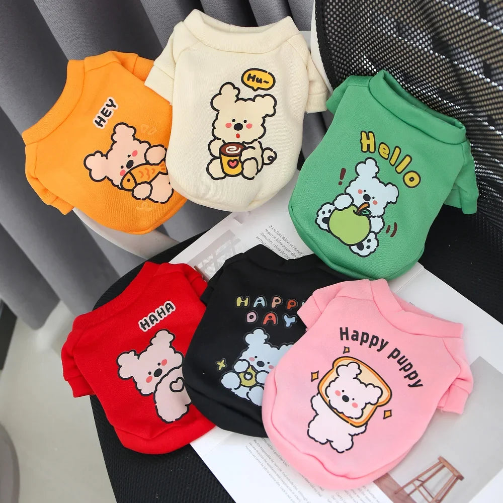 Autumn and winter pet clothes cute little - ProPawPet.com