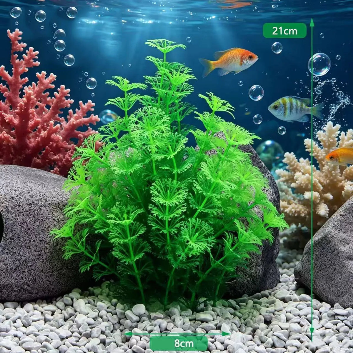 Plastic Artificial Aquarium PVC Plants - ProPawPet.com