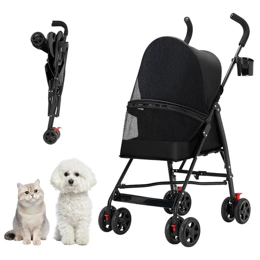 Cool Mesh Pet Stroller for Small Dogs and - ProPawPet.com