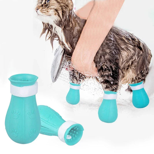 4Pcs/Set Cat Claw Protector Bath - ProPawPet.com