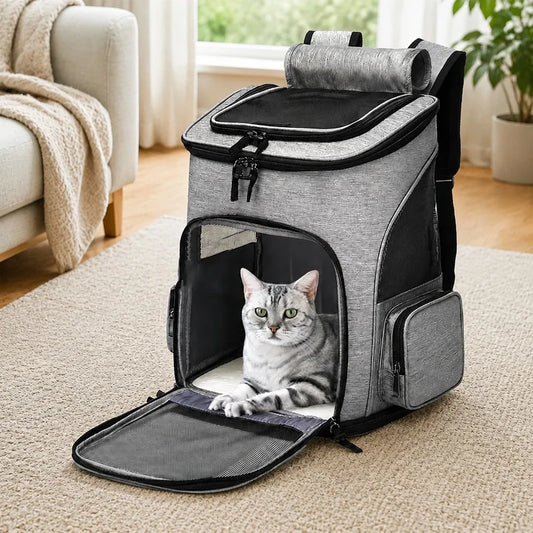 Breathable Fold-Up Pet Carrier Backpack for - ProPawPet.com