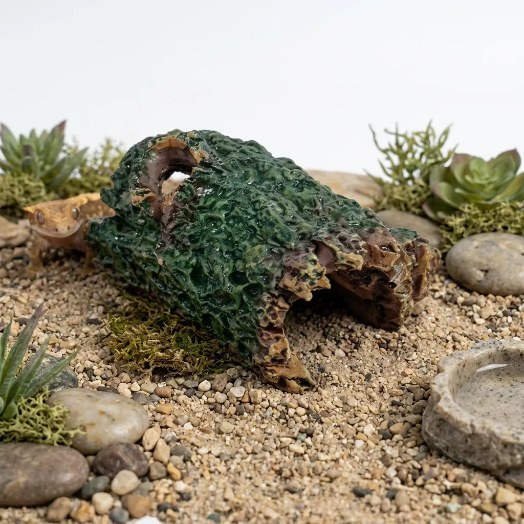 Stress-Relieving Reptile Hideout Natural - ProPawPet.com