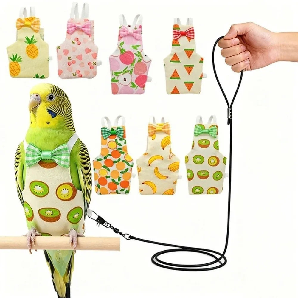 Colorful Fruit Bird Harness Leash Breathable - ProPawPet.com