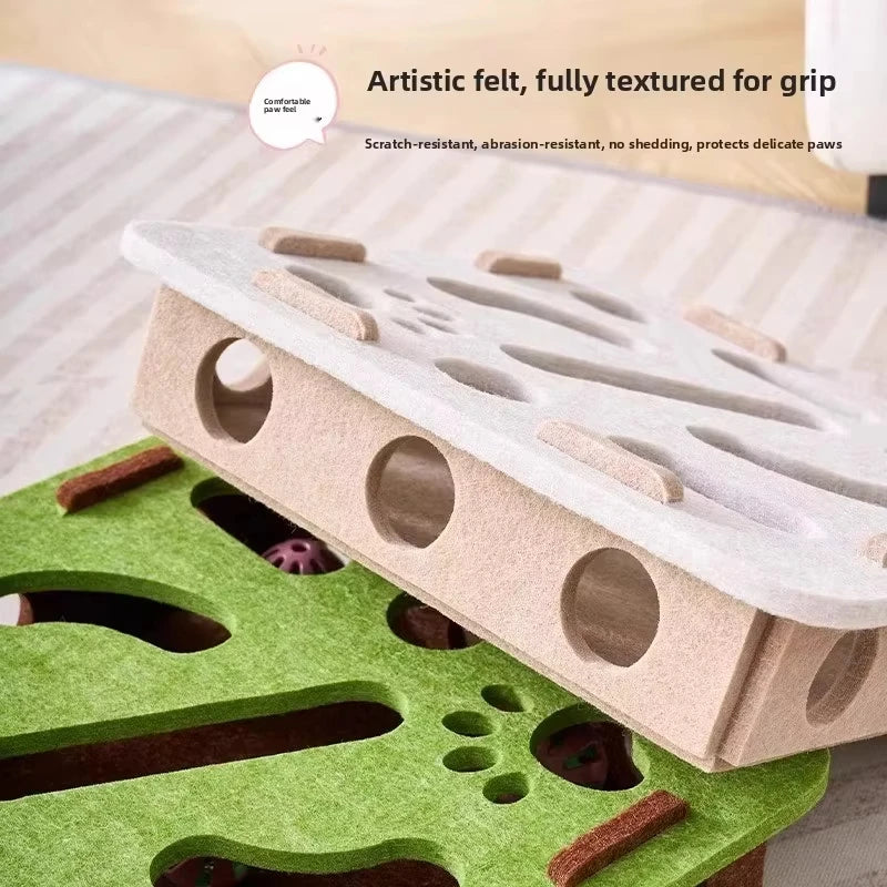 Pet Cat Puzzle Toy Maze Box Interactive - ProPawPet.com