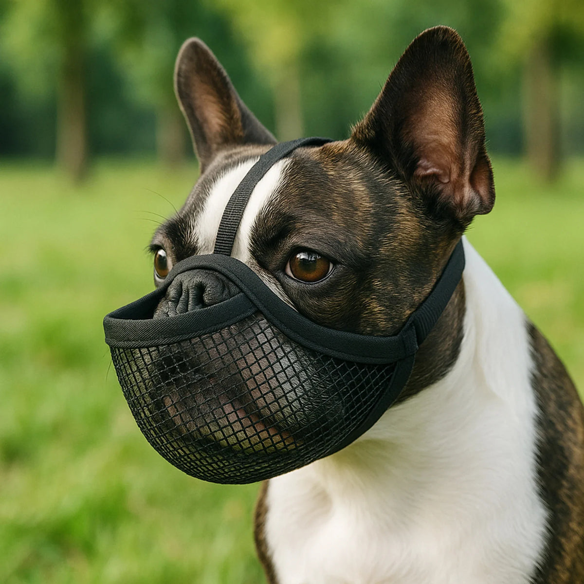 Dog Muzzle Short Nosed Dog Go Out Walking - ProPawPet.com
