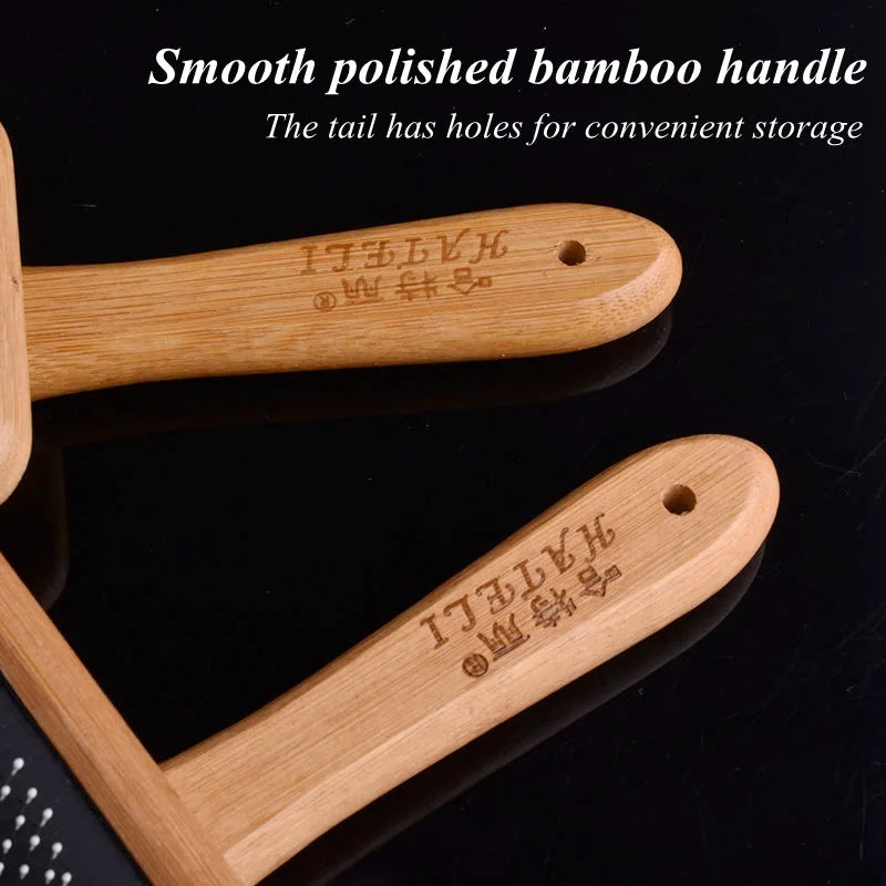 Pet Comb Natural Bamboo Handle Stainless - ProPawPet.com