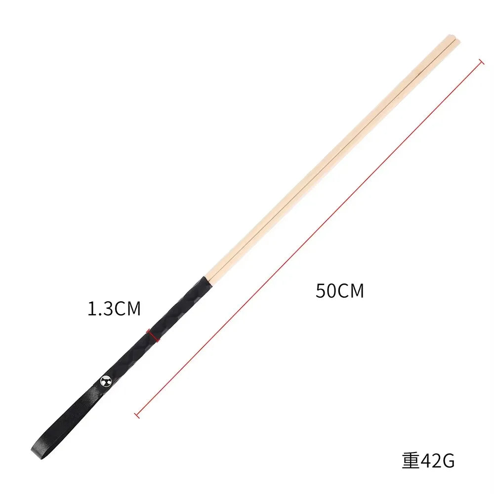 Leather 50cm Handmade Rattan Horse Whip