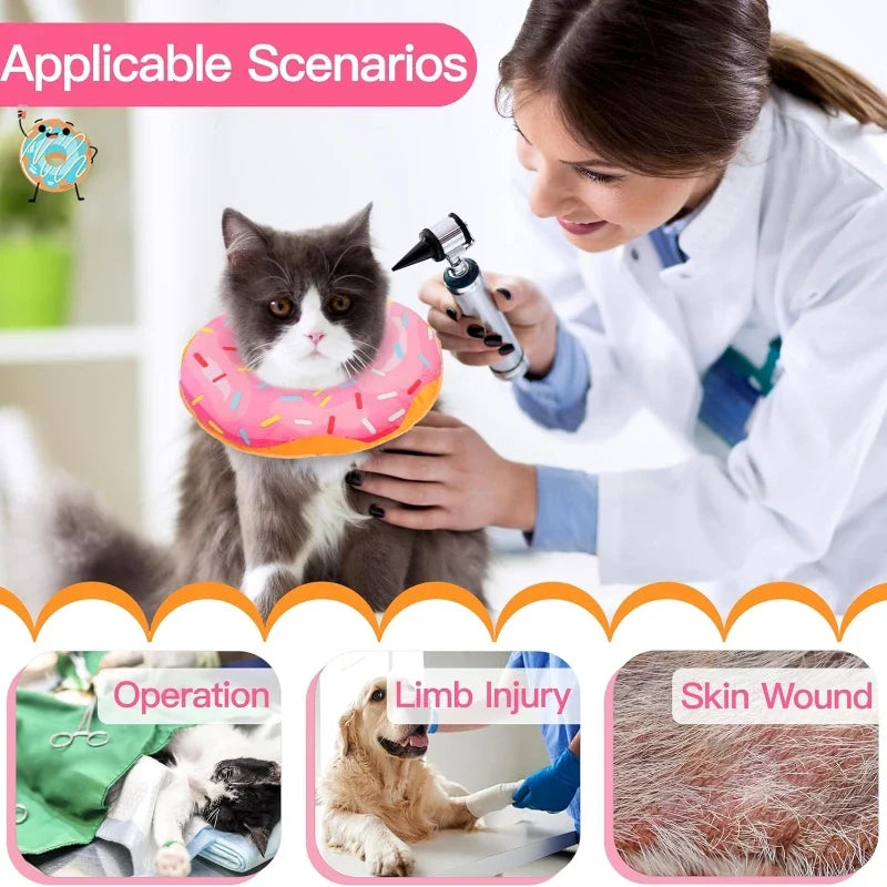 Cat Collar Soft Cute Donut Adjustable After - ProPawPet.com
