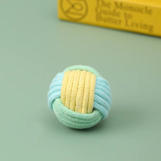 Interactive Cotton Rope Toys Ball for Cats - ProPawPet.com