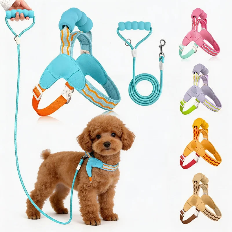 Dog Harness Set Step-In No-Pull Easy Escape - ProPawPet.com