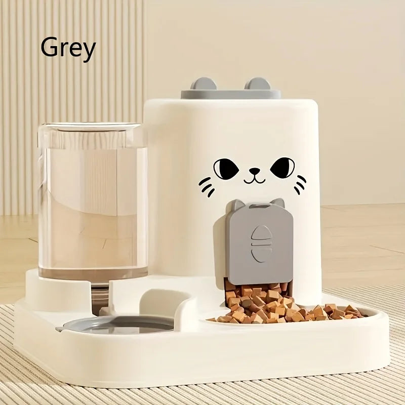 Pet Large-capacity Feeder Integrated Automatic Water Dispenser – 4 Colors