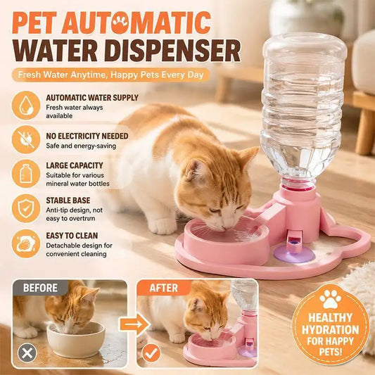 Pet Water Dispenser No Electricity Anti - ProPawPet.com