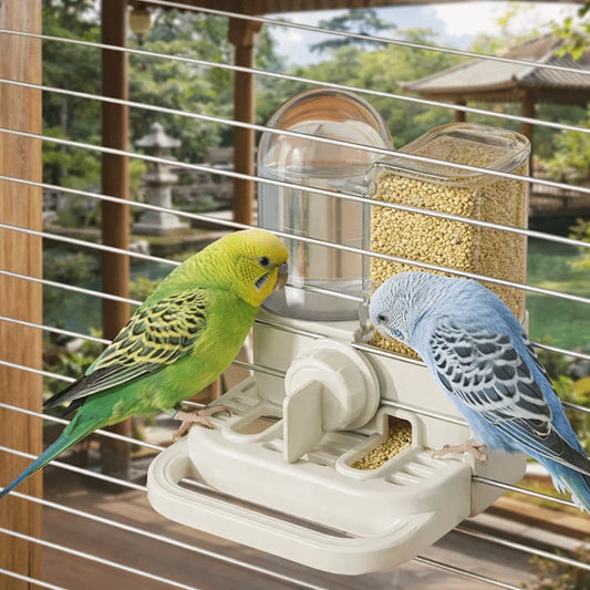 Bird Cage Bowl Large Capacity Automatic Bird - ProPawPet.com