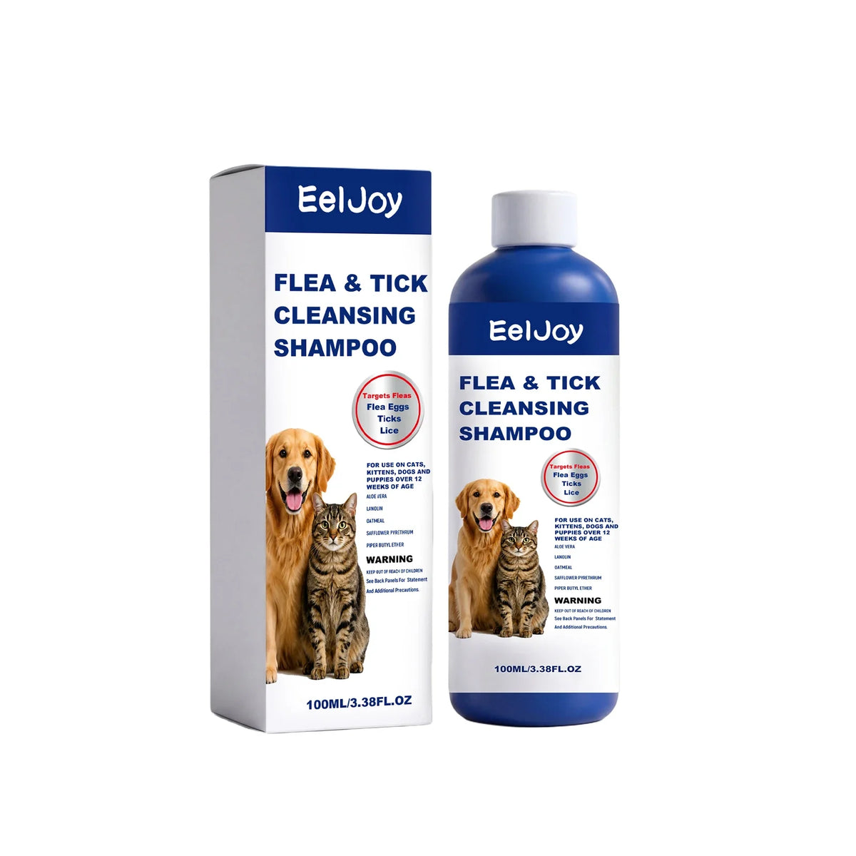 Pet Flea Tick Lice Removal Shampoo – Dog Supplies