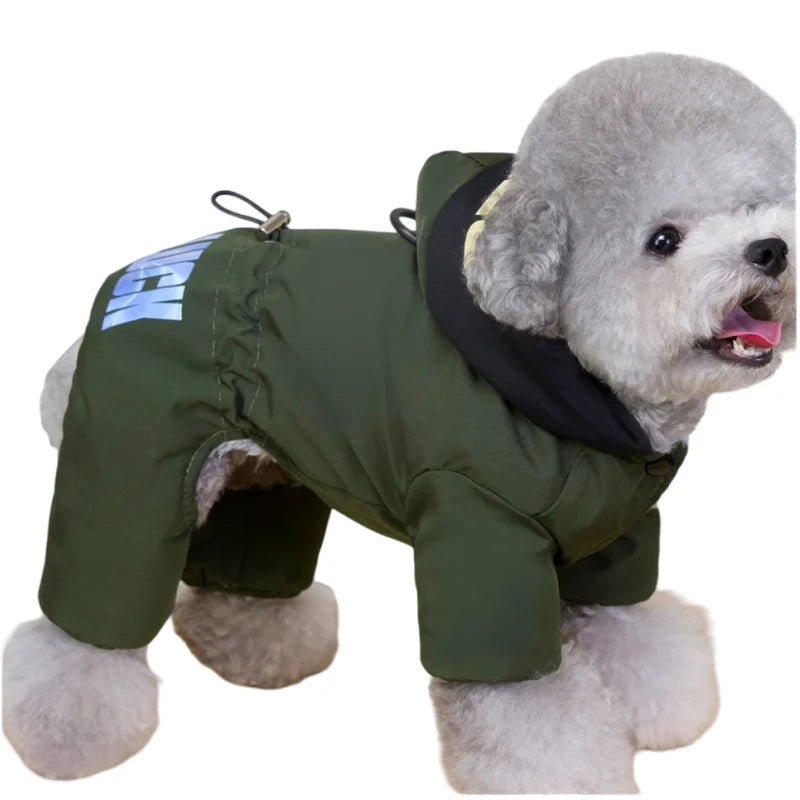 Waterproof Pet Jumpsuits Winter Fleece Dog - ProPawPet.com