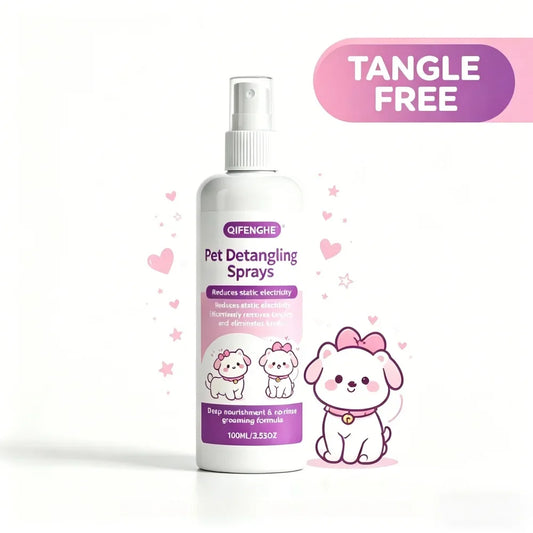 QIFENGHE 100ml Pet Detangling Spray, - ProPawPet.com