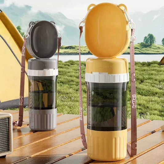 2-in-1 Dual Storage Pet Feeding Bottle - ProPawPet.com
