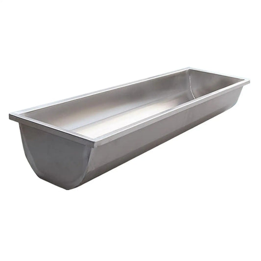 Feed Trough Stainless Steel Easy to Clean - ProPawPet.com