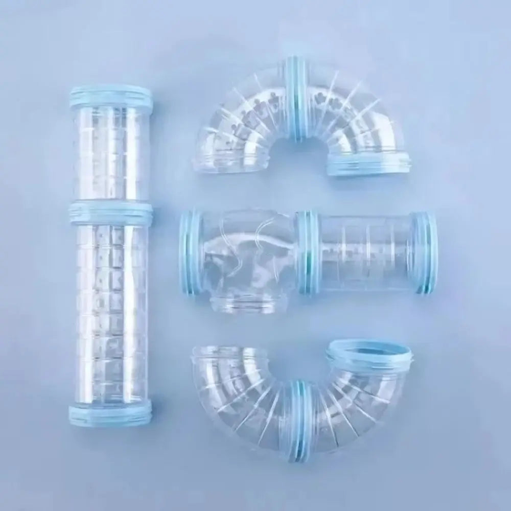 DIY Hamster Tunnel Tubes Set Transparent - ProPawPet.com