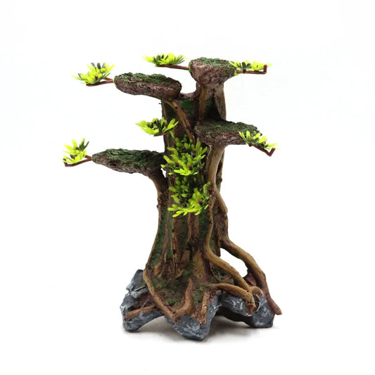 Resin Moss Driftwood Ornaments Fish Tank - ProPawPet.com