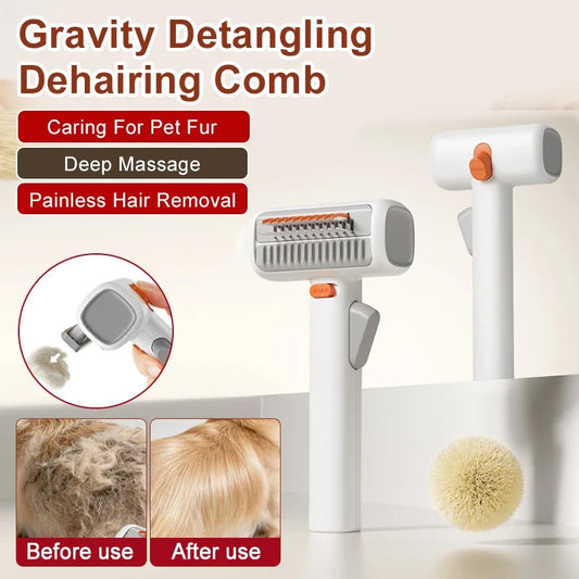 2-in-1 Pet Dematting Deshedding Comb - ProPawPet.com