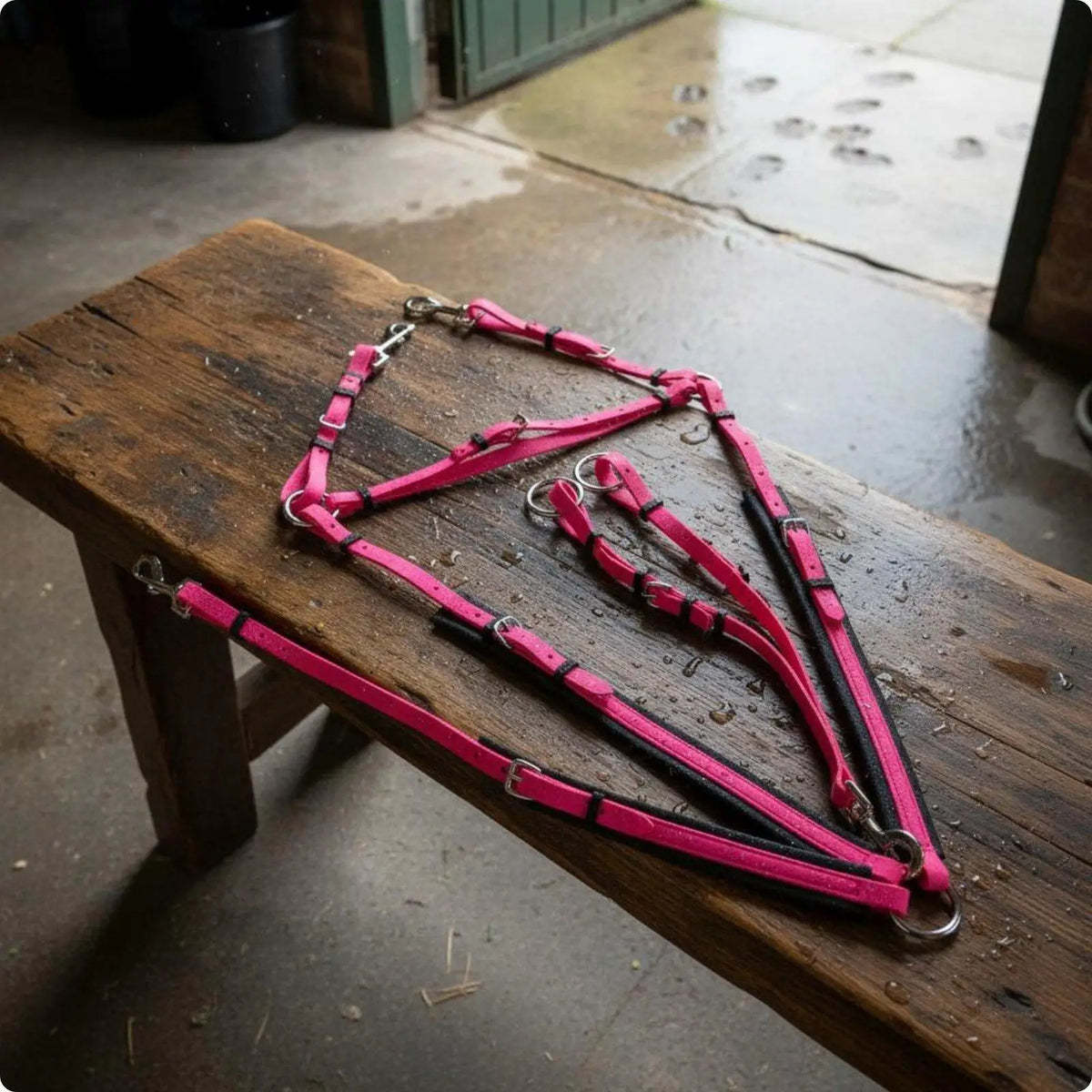 Water-resistant PVC Martingale Strap Horse Harness – Stable & Barn Supplies