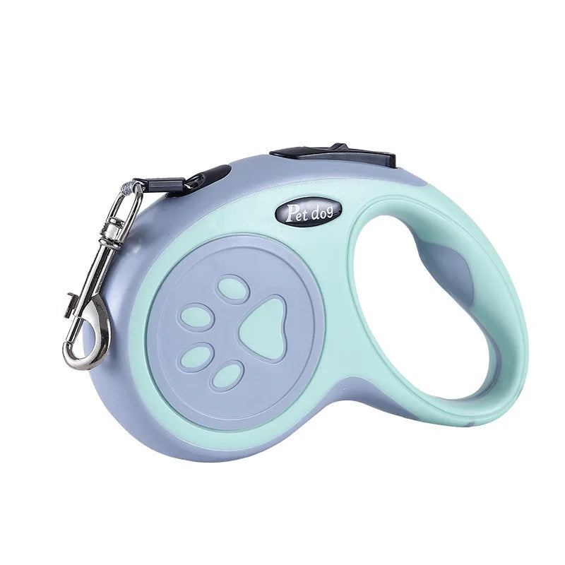 3 5m Automatic Retractable Nylon Dog Leash – 2 Sizes