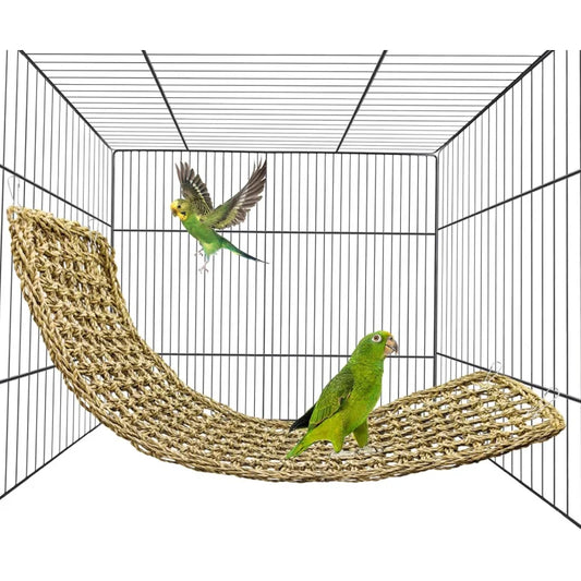 Bird Seagrass Mat Parrot Climbing Rope - ProPawPet.com
