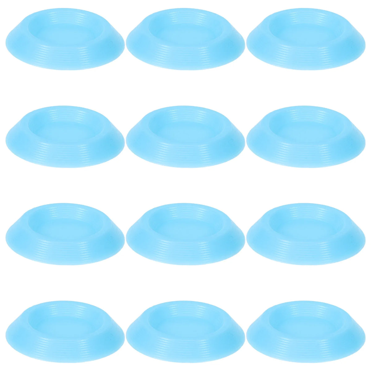 12Pcs Reptile Feeding Bowl Round Plastic - ProPawPet.com
