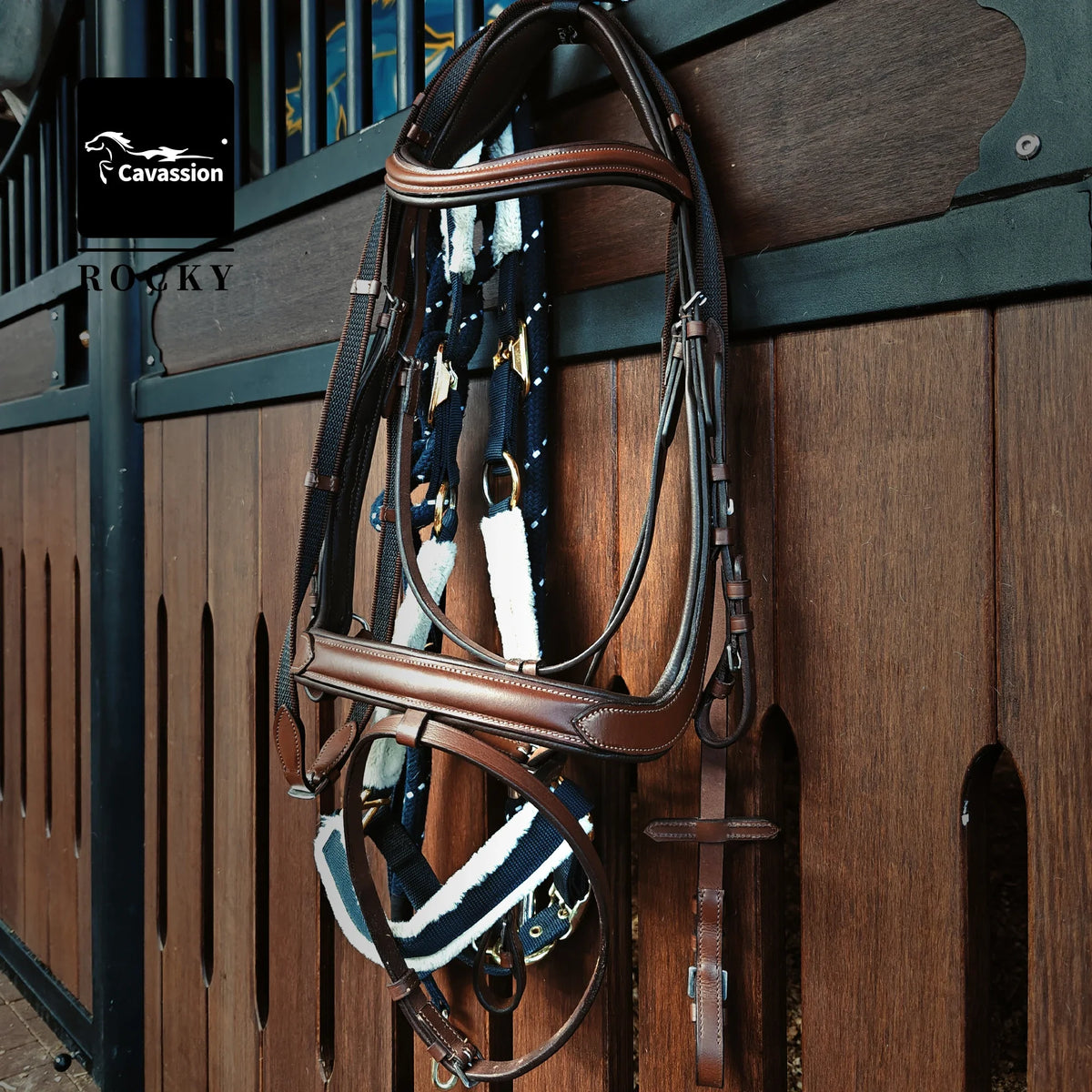 Cavassion equestrian non-slip bridle light - ProPawPet.com