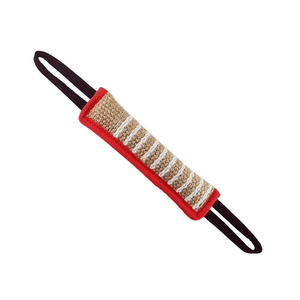 Tug Toy for Dogs Jute with 2 Strong Handles Lasting Training – 4 Colors
