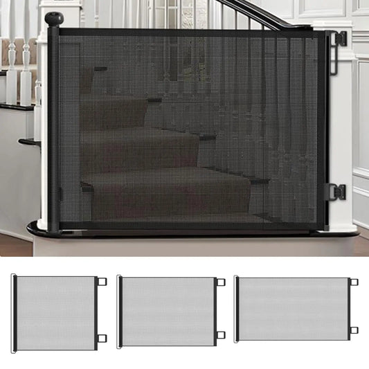Retractable Pet Gate Dog Retractable Gate - ProPawPet.com