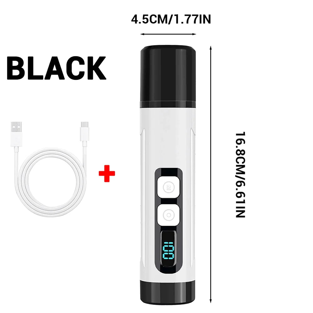 Electric Pet Nail Grinder with 3 Speed Settings LED Light – photo 5