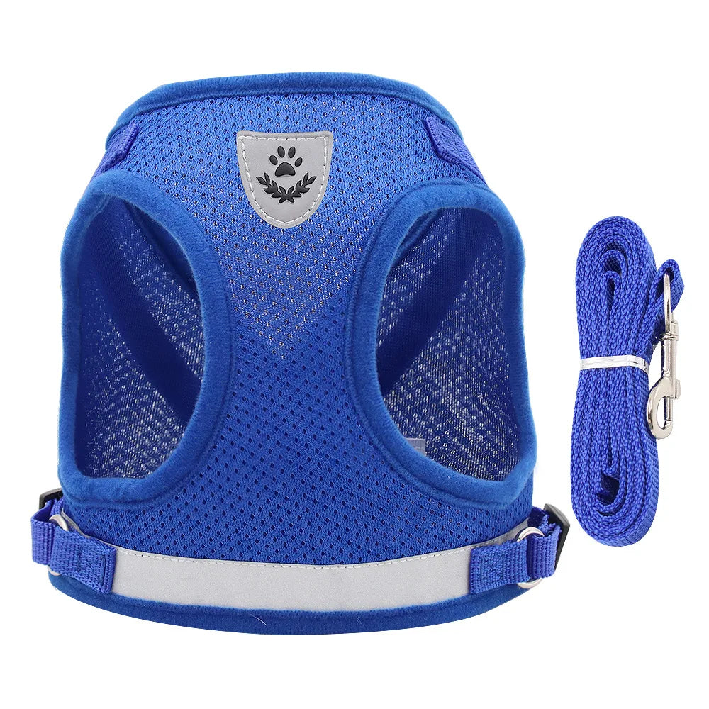 Adjustable Pet Dog Cat Harness and Leash Set - ProPawPet.com