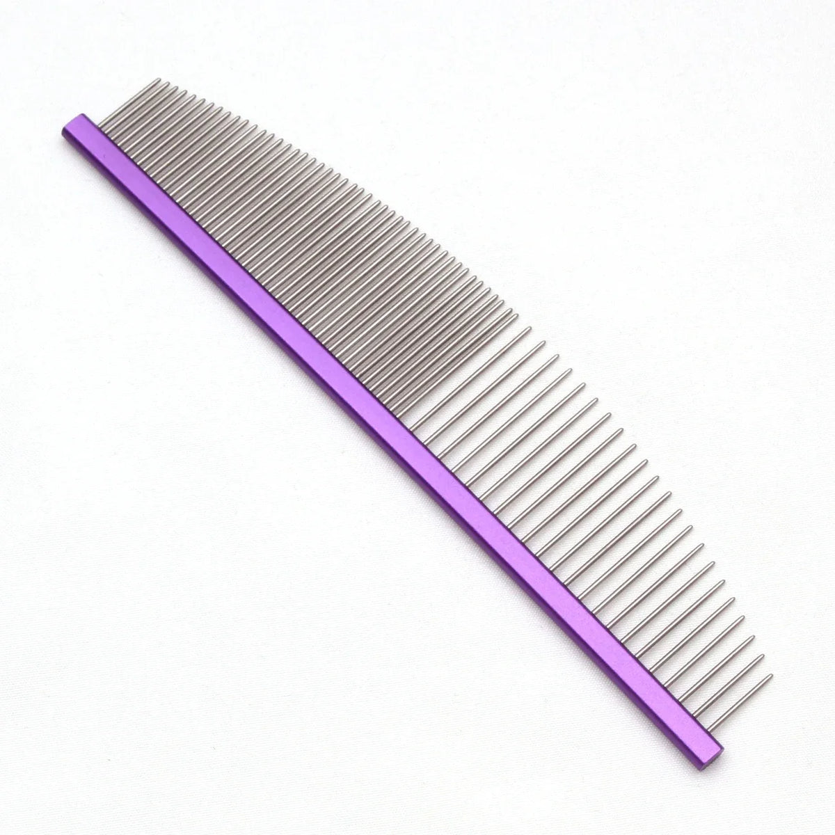 Puppy Grooming Comb Aluminum Handle Pink - ProPawPet.com