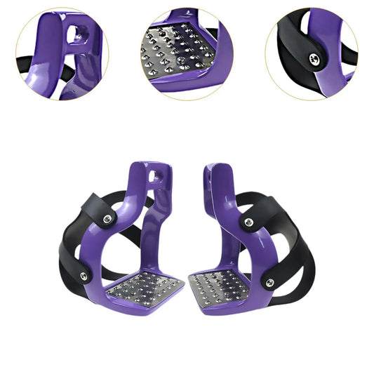 2Pcs Horse Stirrups Saddle Stirrups Trail - ProPawPet.com