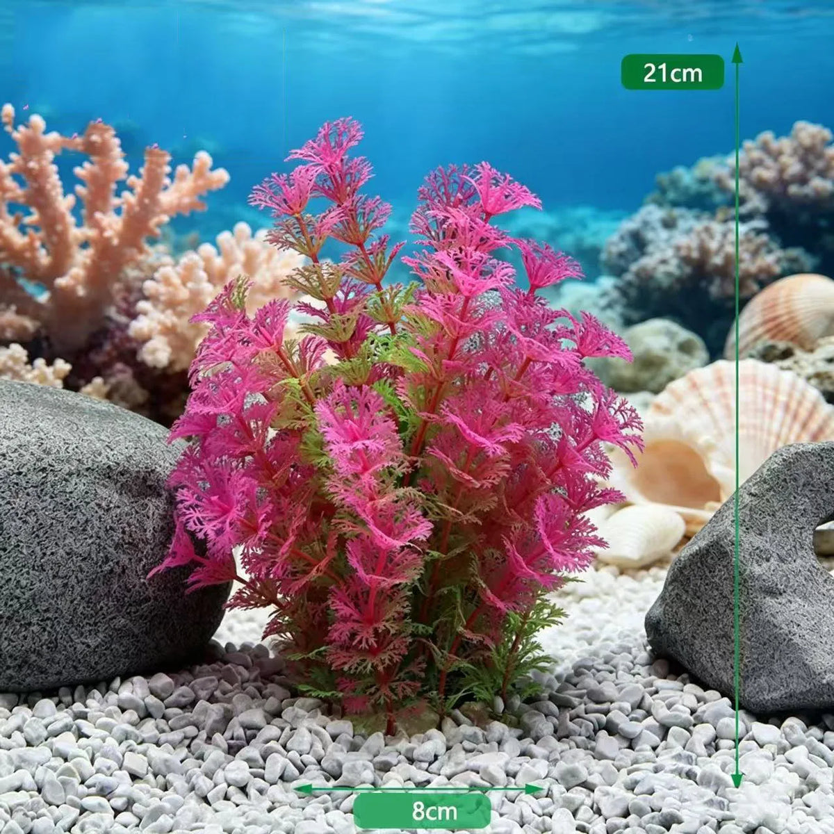 Plastic Artificial Aquarium PVC Plants - ProPawPet.com