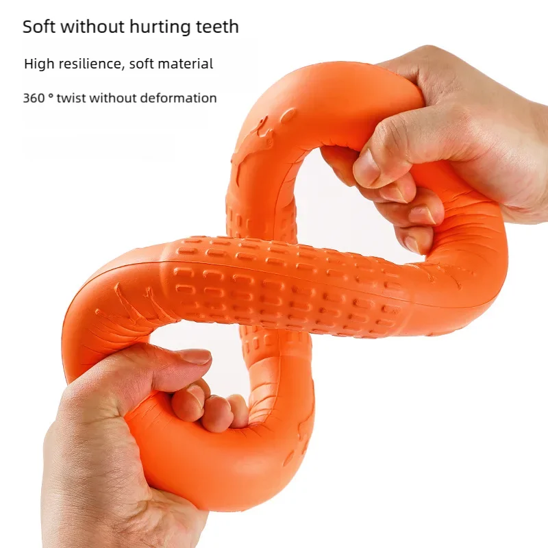 Dog Toys Flying Disk Training Ring, Interactive – photo 4