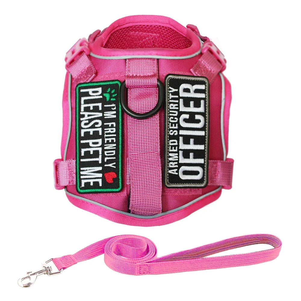 Reflective Tactical Dog Harness – Dog Supplies