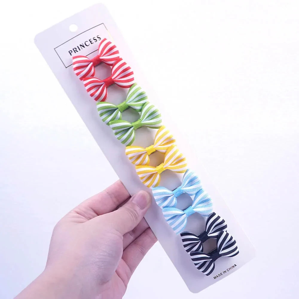 10pcs Easy-on Dog Hair Clips Diverse Styles - ProPawPet.com