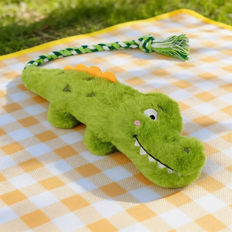Pet Crocodile Chew Knotted Indestructible - ProPawPet.com