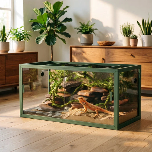 120 Gallon Reptile Terrarium, 4x2x2 ft Front - ProPawPet.com