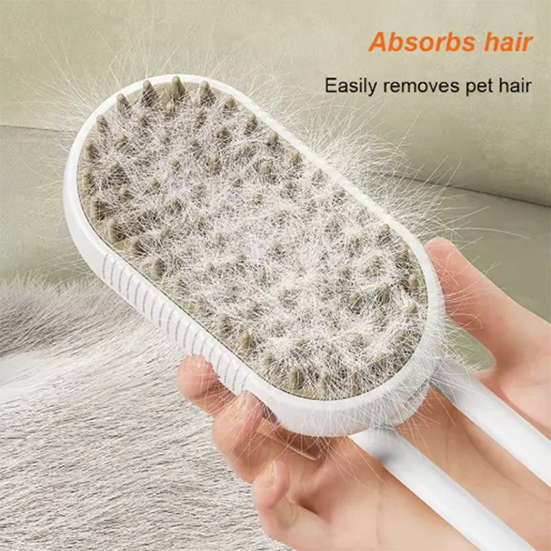1pc New Cat Dog Pet Spray Massage Brush One - ProPawPet.com