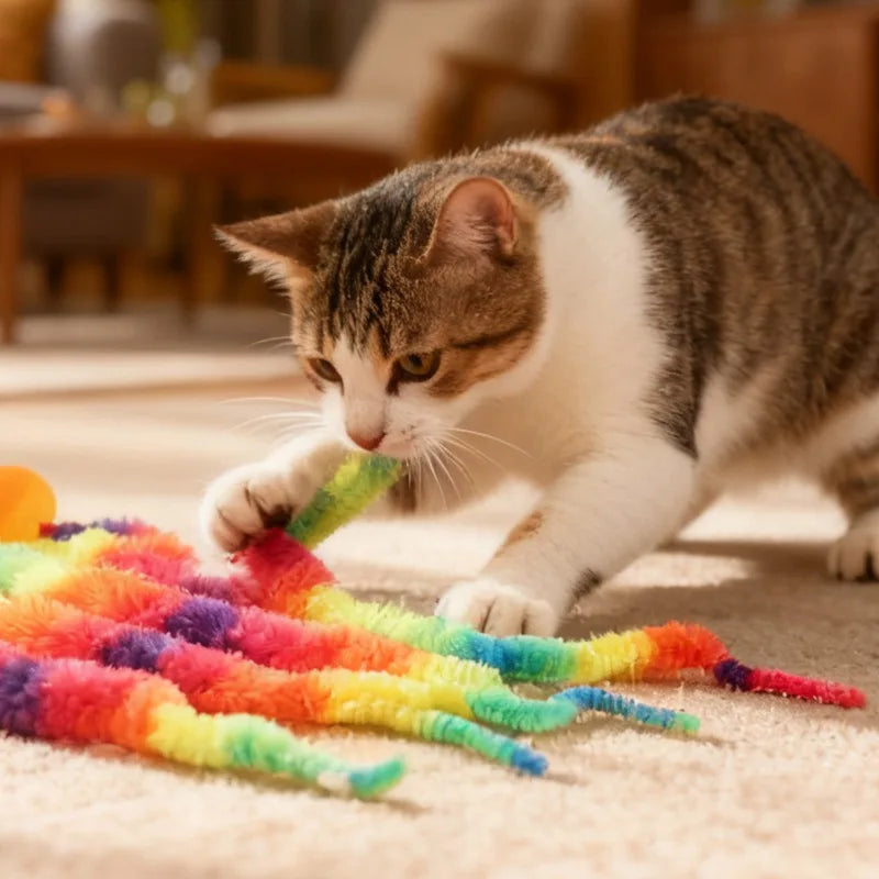 Cat Interactive Toys Cat Twisted Worm - ProPawPet.com